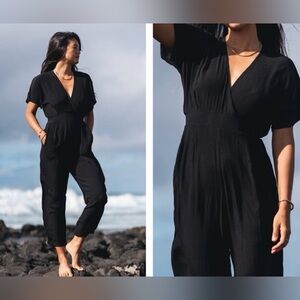 NWT Fighting Eel Ava Sky Jumper Lehua in Black size XS